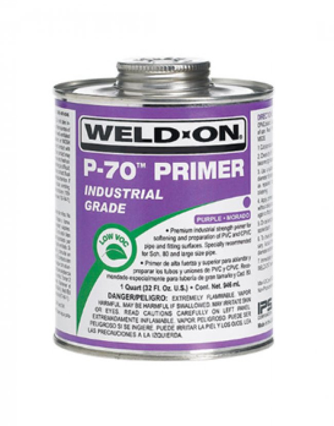 น้ำยารองพื้น UPVC ยี่ห้อ WELD-ON P70รหัสสินค้า UPVC003