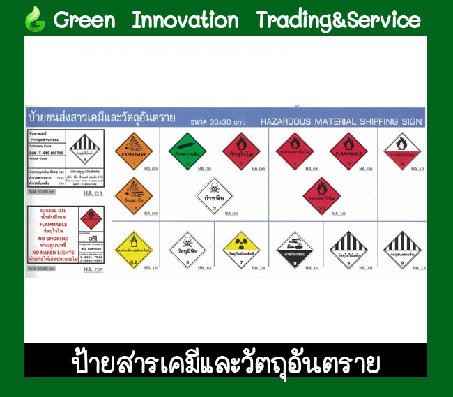 ป้ายขนส่งสารเคมี,ป้ายแขวนวาล์ว  รหัสสินค้า GSW012