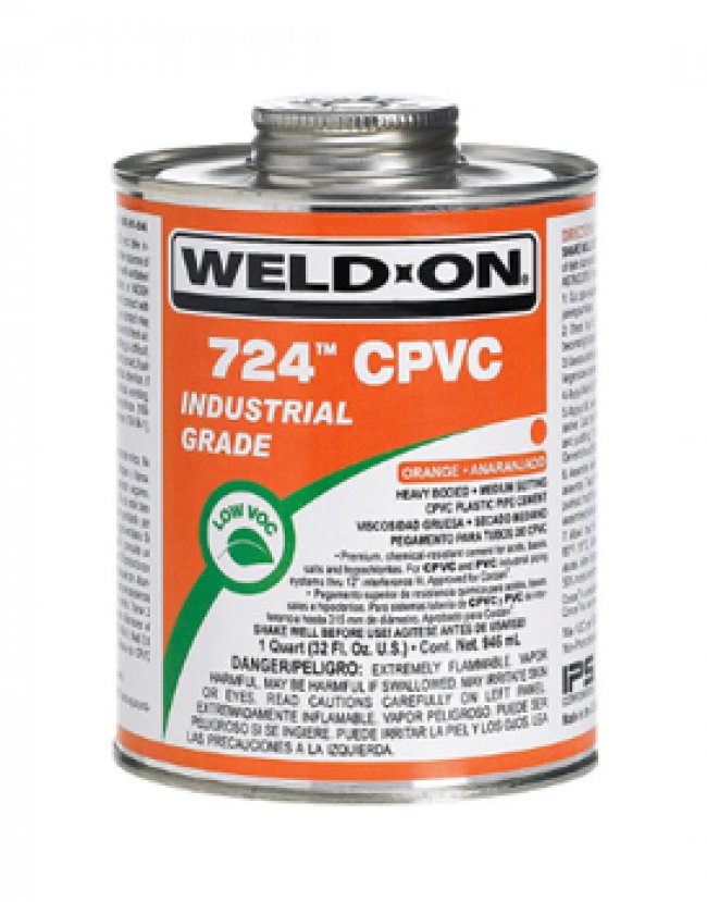 กาวทาท่อ CPVC ยี่ห้อ WELD-ON 724tm รหัสสินค้า CPVC001