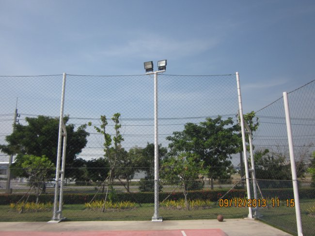 ผลงานติดตั้งโคมไฟ Kubota